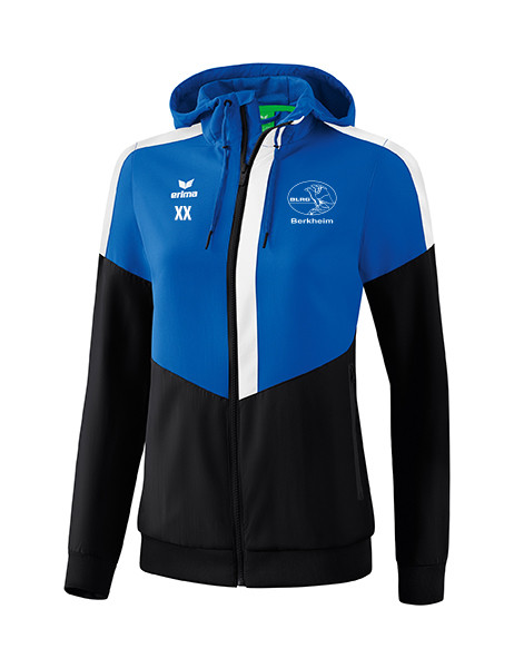 erima Damen Squad Tracktop Jacke mit Kapuze